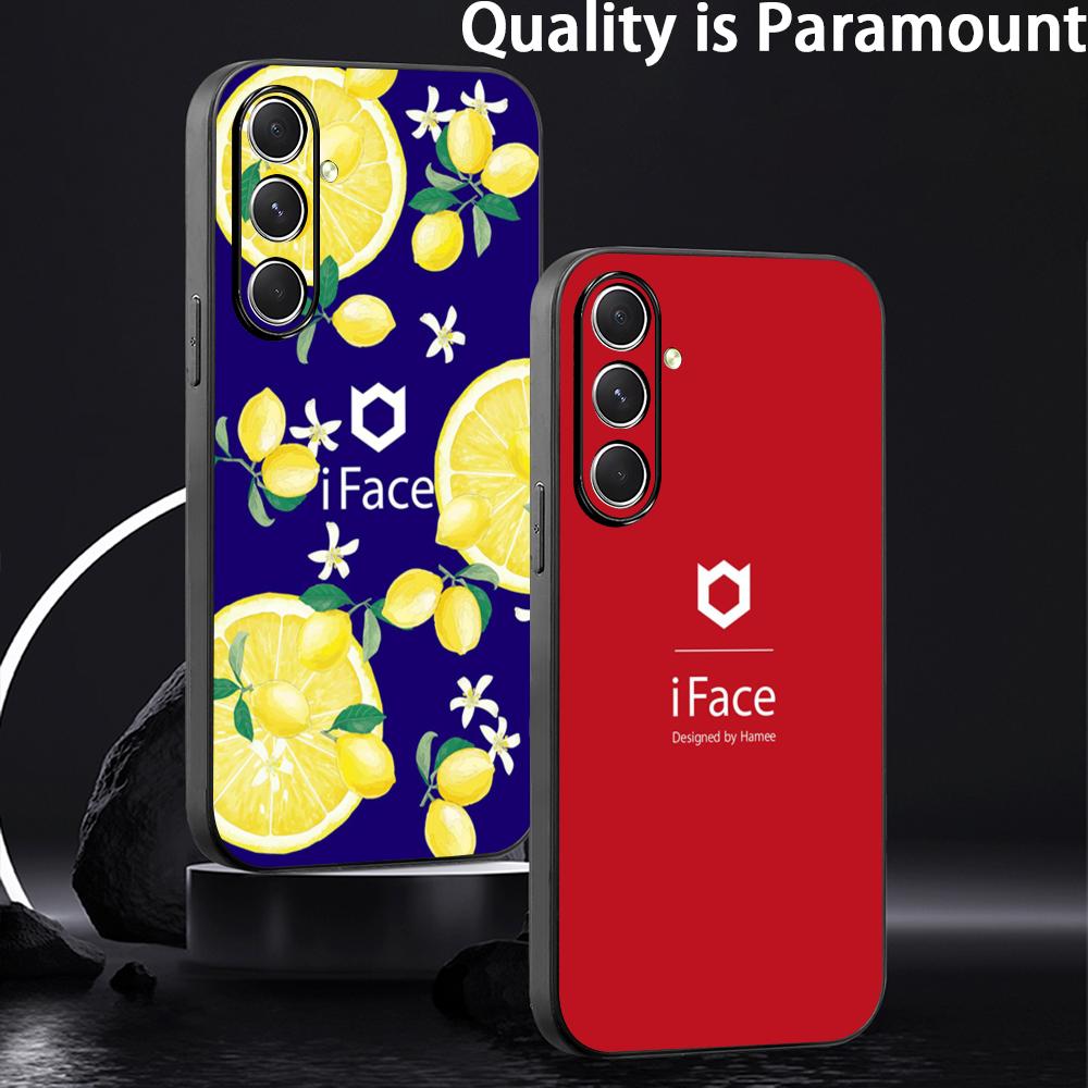 Samsung Galaxy S24 - Niedliche Handyhülle mit modischem iFace-Muster für