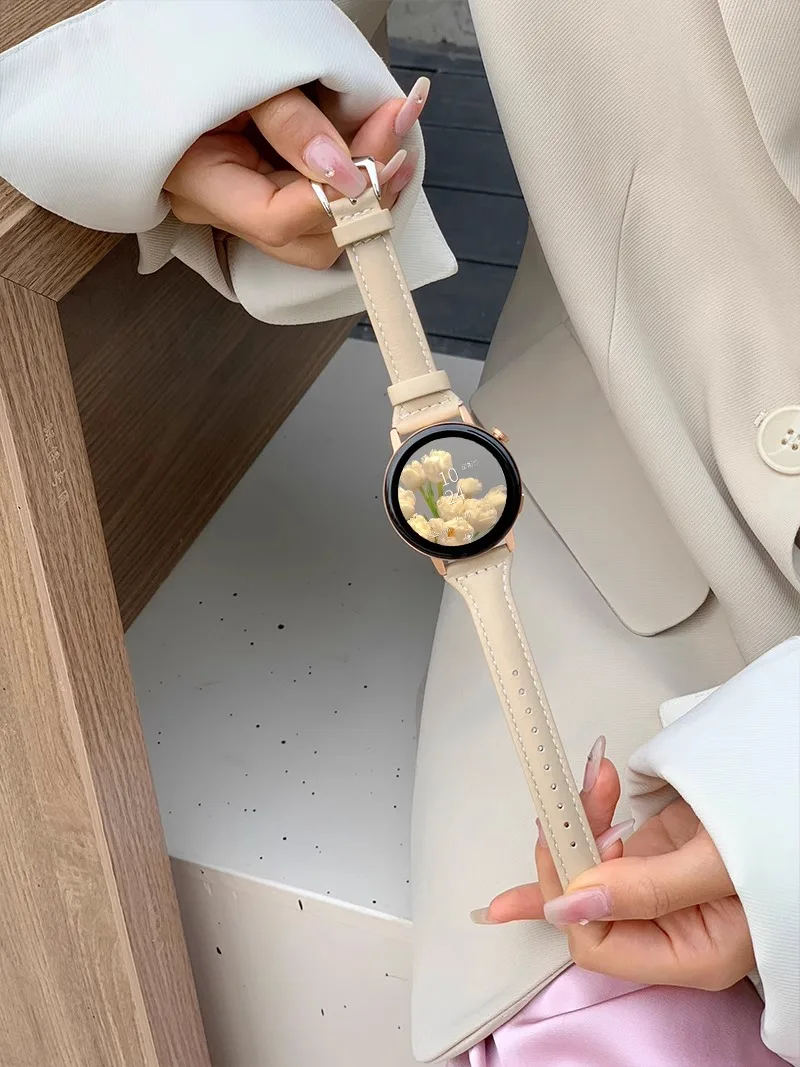 Schlankes Lederarmband für Sam – Titan Smartwatch Accessories Bewertung und Preis