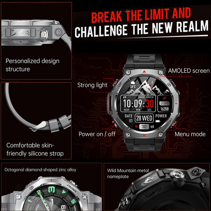 2026 Neue T-Rex 3 Ultra Outdoo – Smartwatch Custom Bewertung und Preis